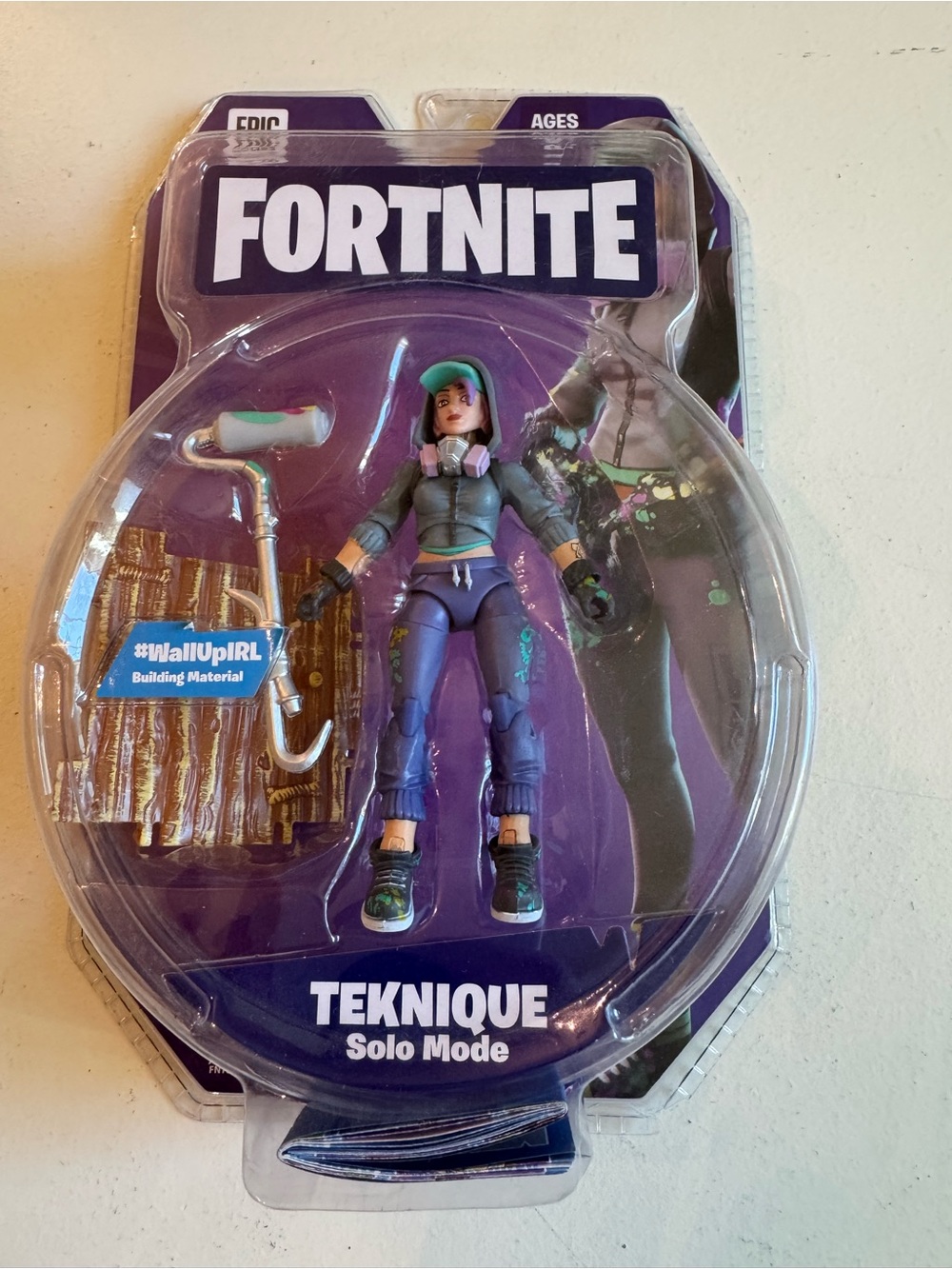 Fortnite Teknique Action Figure - Purple Outfit